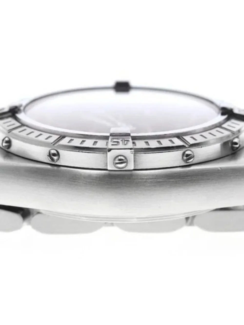BREITLING Head wind A45355 Day date black Dial Automatic Men's Watch_950519